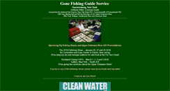 Desktop Screenshot of gonefishingguideservice.com