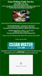Mobile Screenshot of gonefishingguideservice.com